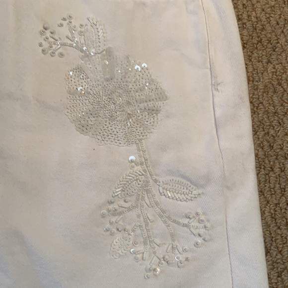 J Brand white denim mini - Picture 4 of 12